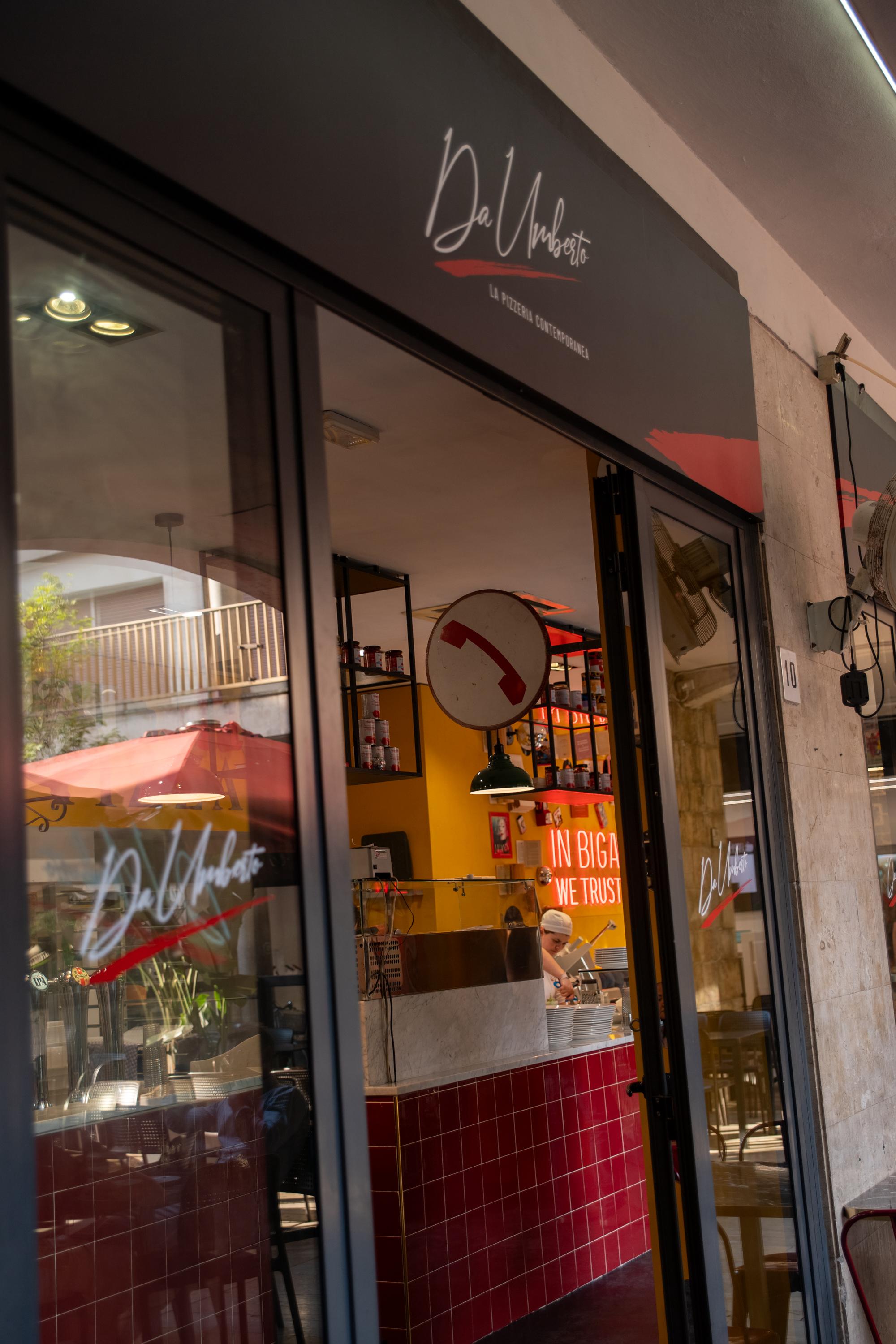 Ingresso del locale Da Umberto Pisa